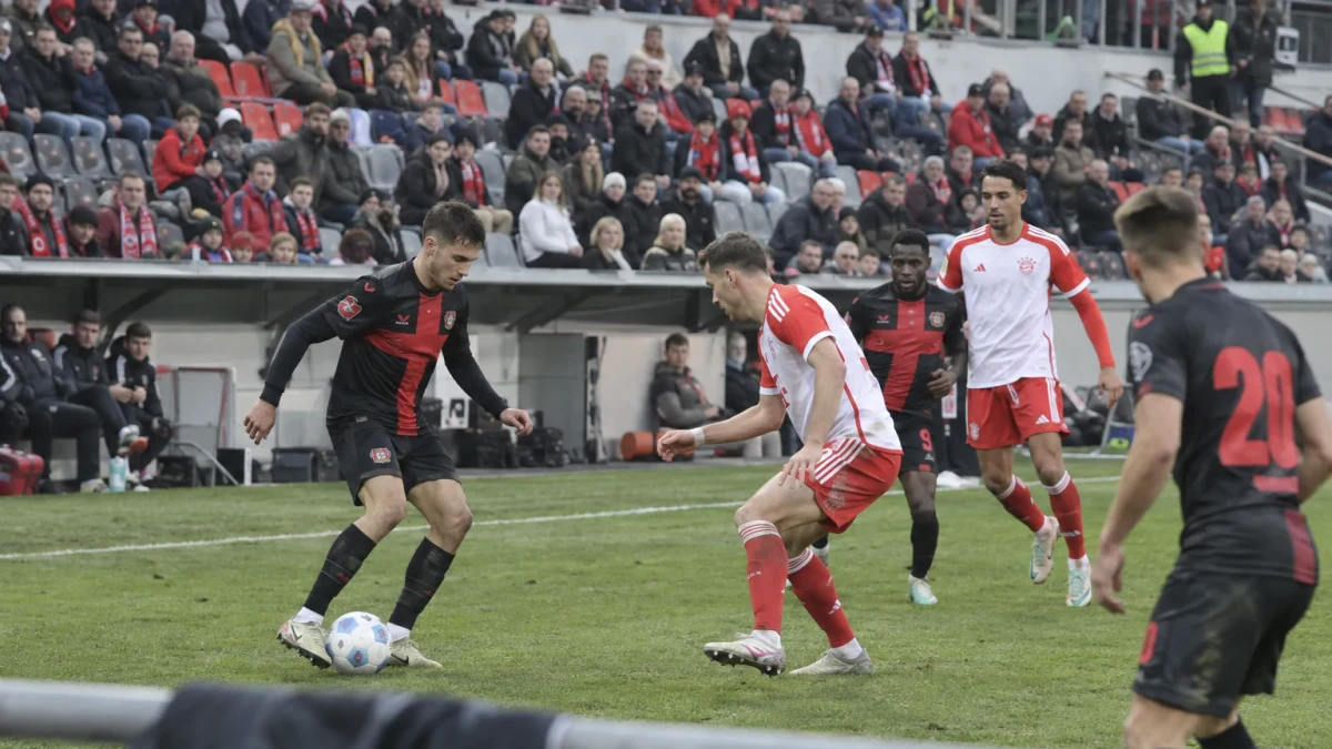 Bayern München slo Bayer Leverkusen 3-2